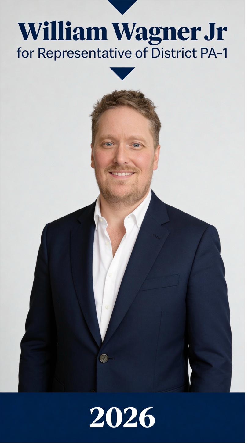 Will Wagner — For Representative of PA-01